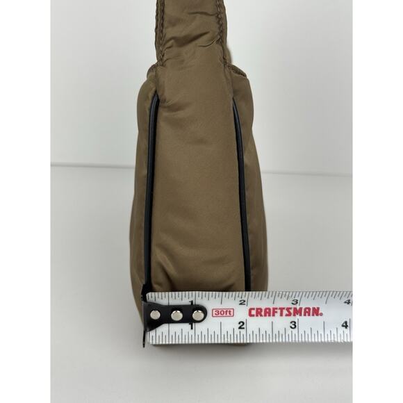 Saint Laurent Le 5 À 7 Hobo Bag Green Econyl Nylon with Bronze Hardware C-6 - Picture 14 of 16